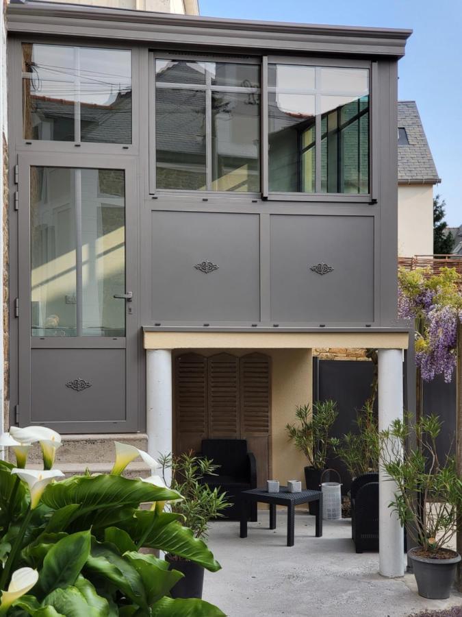 T2 Terrasse De Charme A Rochebonne 400 M Plage Saint-Malo Exterior foto